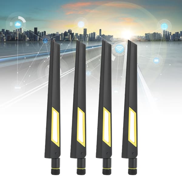 4 stk. routerantenne til RTAX88U AX6000 2.4G/5G DualBand 10dB SMA netværkskortantenne