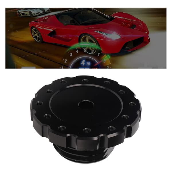 Gaming Rat Adapter Professionel Aluminium Rat Adapter til Thrustmaster T300 T500 TS PC TS XW Sort