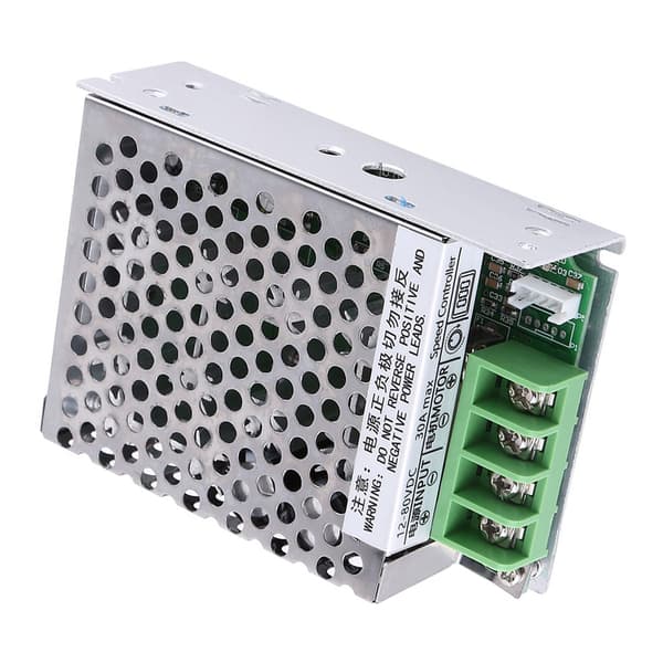 12-80V DC 30A PWM Motorhastighetsregulator, Digital Display, Variabel Styrenhet