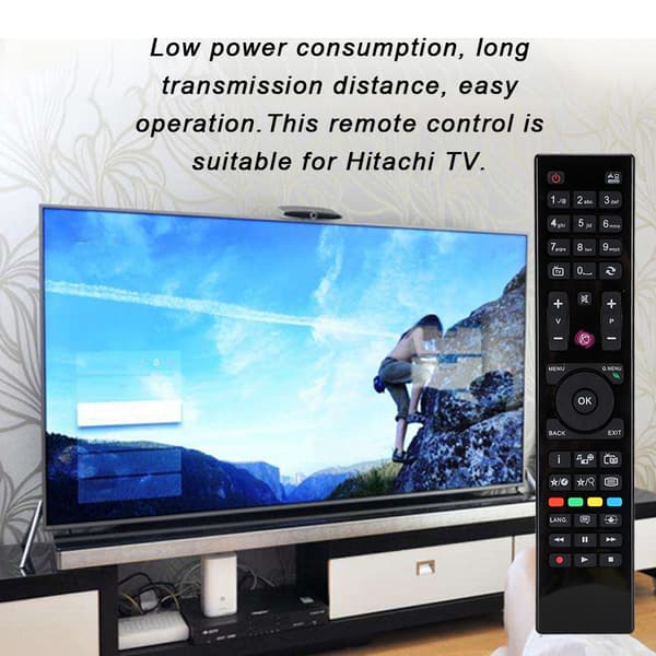 8 meter smart fjernbetjening TV-controller egnet til Hitachi TV
