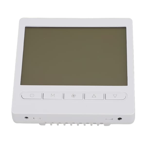 2 i 1 programmerbar termostat 3A 10A LCD smart temperaturregulator för luftkonditionering golvvärme