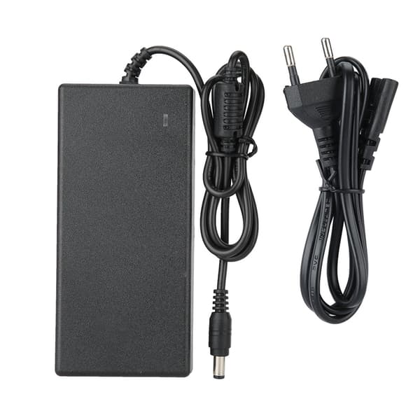 54.6V 2A Desktop Strømadapter Strømforsyningskonverter med Indikatorlys EU-stik
