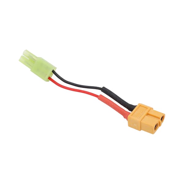 6 cm XT60 hanstik til Tamiya hanstik adapterkabel til RC Lipo batterioplader