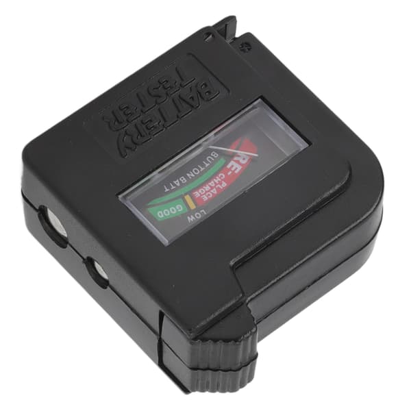 Batterikapacitetstester Højpræcision Digitalt Display Bærbar Batterikontrol til AA AAA D C 9V 1.5V Batteri