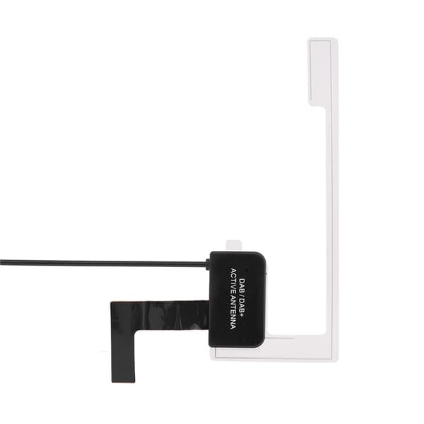 DAB Digital Bilradio Antenn Glasmontering MCX Hankontakt