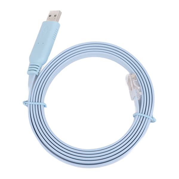 USB til RJ45 konsolkabel 1,8 m højhastigheds holdbart kobber Plug and Play USB til RJ45 seriekabel til computerrouter