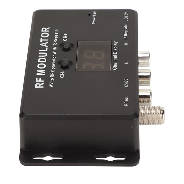 RF-modulator Professionel PAL NTSC 21-kanals AV til RF-konverter til Set-top-boks DVR DVD