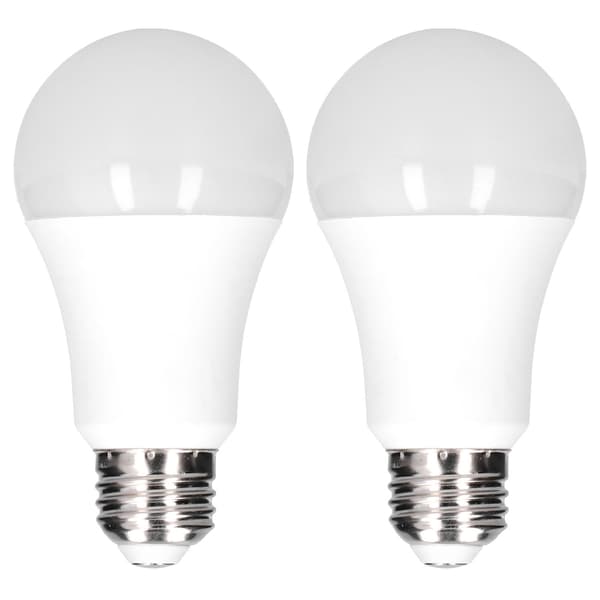 2PCS E27/E26 LED-lampa dimbar 7W/5000K glödlampa för hemmakontor sovrum 220V