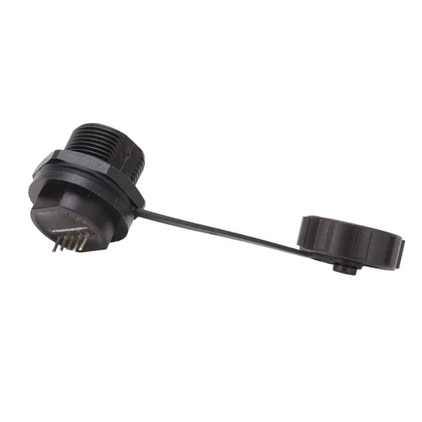 Vedenpitävä Micro USB Naarasliitin IP67 Piirilevymount takaliitin E10MCTF1F