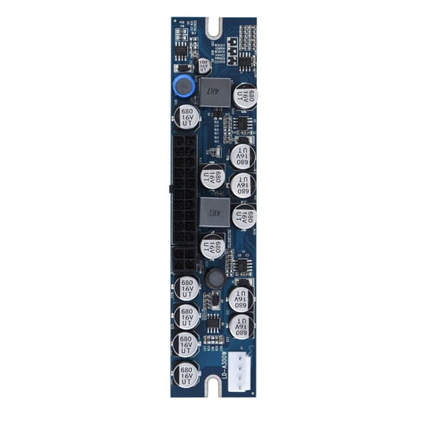PC PSU DC 12V Input 300W Computer Strømforsyningsmodul med 24Pin Tilslutning/ AUX/ SATA Kabel