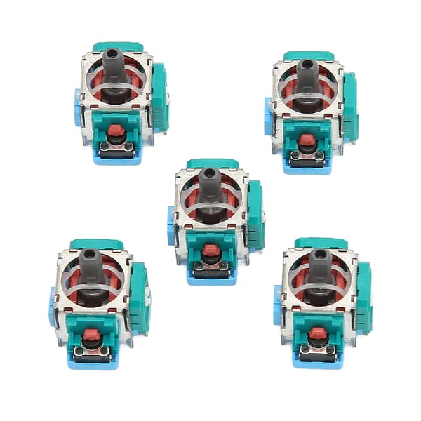 5 st ersättnings 3D-joystick professionell spelkontroll analog stickmodul för PS5-spelkontroll