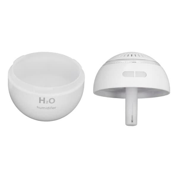 DC 5V/1A 120ML USB Luftfugter 2 Gear Justering Aromaterapi Æterisk Olie Diffuser Hvid