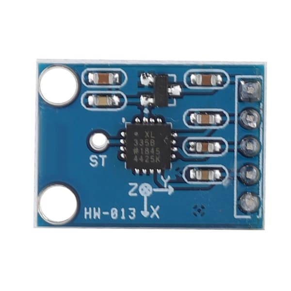 ADXL335 3-akset analog udgangsaccelerometermodul vinkeltransducer til Arduino (svejset)