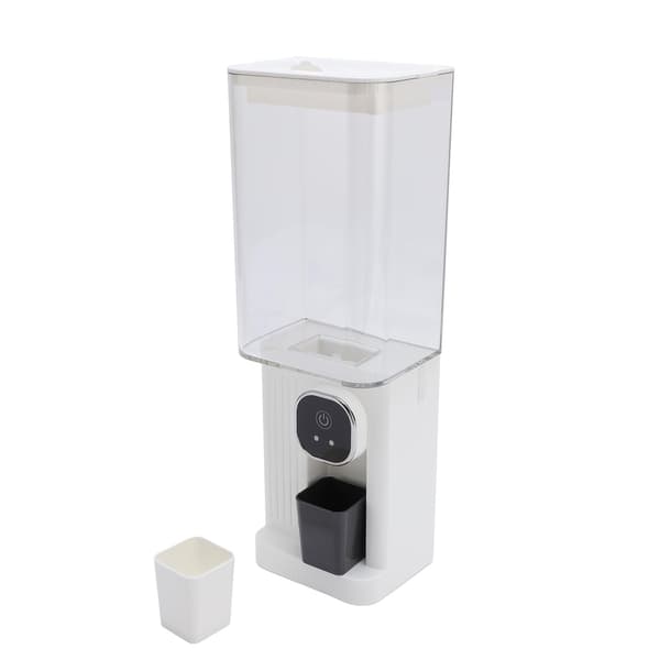 Automatisk munvattensdispenser med 2 magnetiska koppar 700 ml kapacitet Smart sensor väggmonterad dispenser för badrum