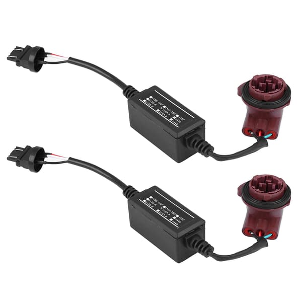 2 stk. 3157A LED-dekoderadapter Anti Hyper Blink Flash Fejlannullering Canbus Bremse