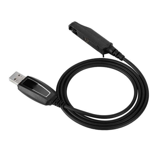 1M Program Walkie Talkie Programmeringskabel med CD-drivrutin för Baofeng BF-A58/BF-UV9R Radio