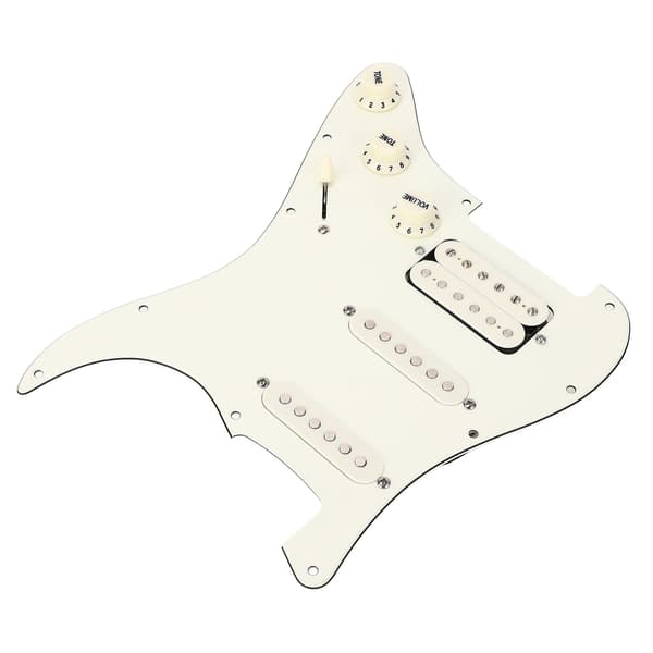 11-hullers SSH Forudkablet Guitar Loaded Pickguard Udskiftningssæt til FD ST Elguitar