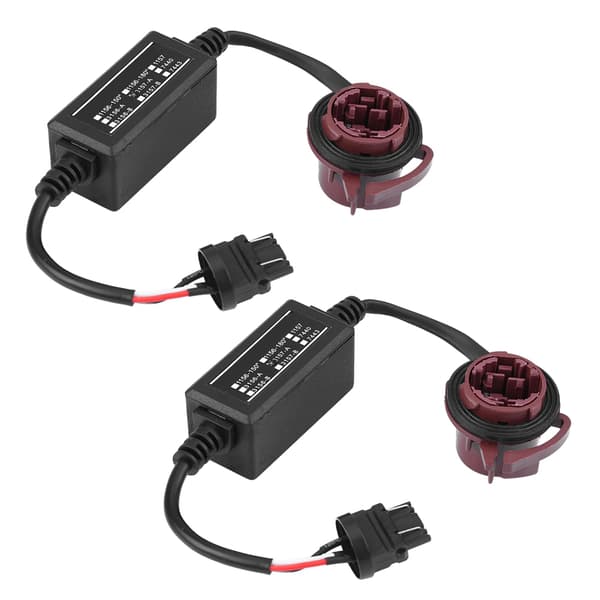 2 stk. 3157A LED-dekoderadapter Anti Hyper Blink Flash Fejlannullering Canbus Bremse