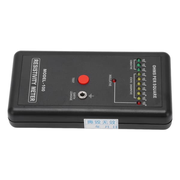 Antistatisk overflademodstandsmåler Digital elektrostatisk felt-tester-sæt