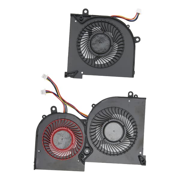 CPU GPU køleventilator 4-benet god varmeafledning bærbar køleventilator til MSI Gs65 MS 16Q2 til 16q2 Cpu Cw til 16q2 Gpu Cw CPU+GPU