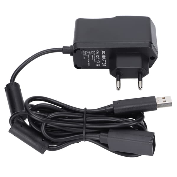 USB til AC-adapter Højfølsom AC-adapterkonverter Strømkabel til Xbox 360 Kinect-sensor EU-stik 100-240V