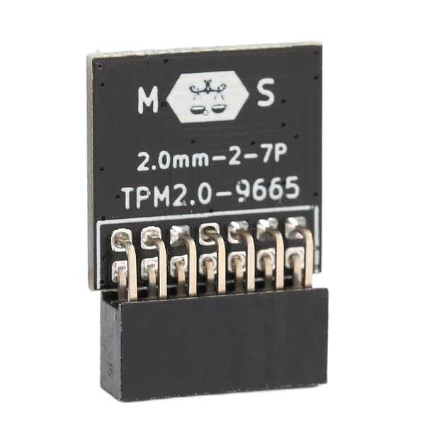 TPM 2.0-modul LPC 14-stift Tpm 2.0 fjärrkort krypteringssäkerhetsmodul för MSI för Windows
