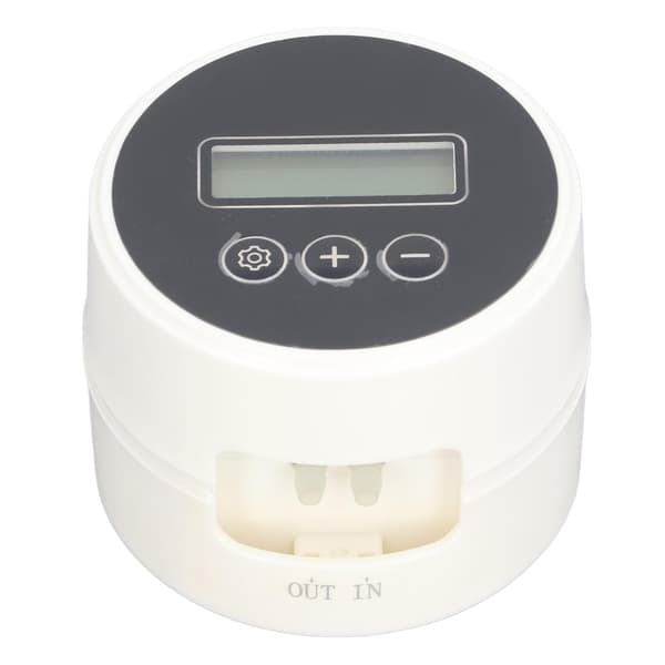 Smart droppbevattningstimerpump, USB/batteri LCD automatisk bevattningssystem för 10 inomhusväxter