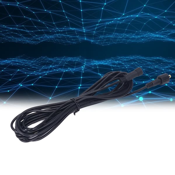 Solforlængerkabel DC5.5x2.1mm 5M ledning 12V/24V Universalstik