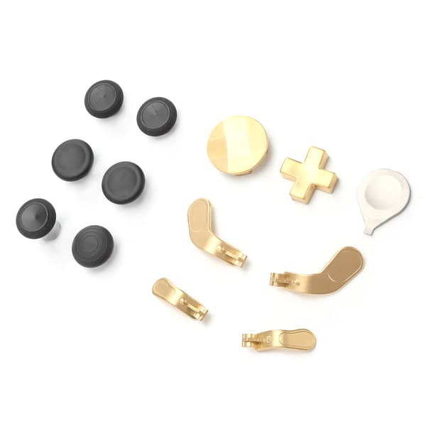 Gamepad Swap Joysticks Paddles Tilbehør Erstatning til Xbox One Elite Series 2 Controller Gylden