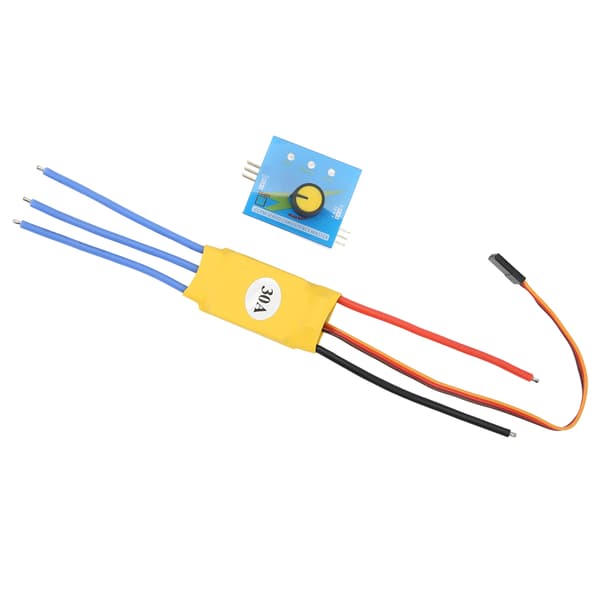 360W 30A Högeffekts 12V DC Borstlös Motor Varvtalsregulator PWM-kontroller