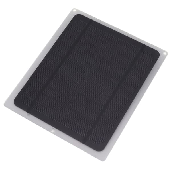 12W solpanel monokrystallinsk bærbart solpanel opladningssæt til bilventilator mobiltelefon