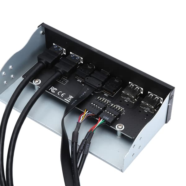 2 porte USB 3.0 + 2 porte USB 2.0 High Definition Audio Interface til computer