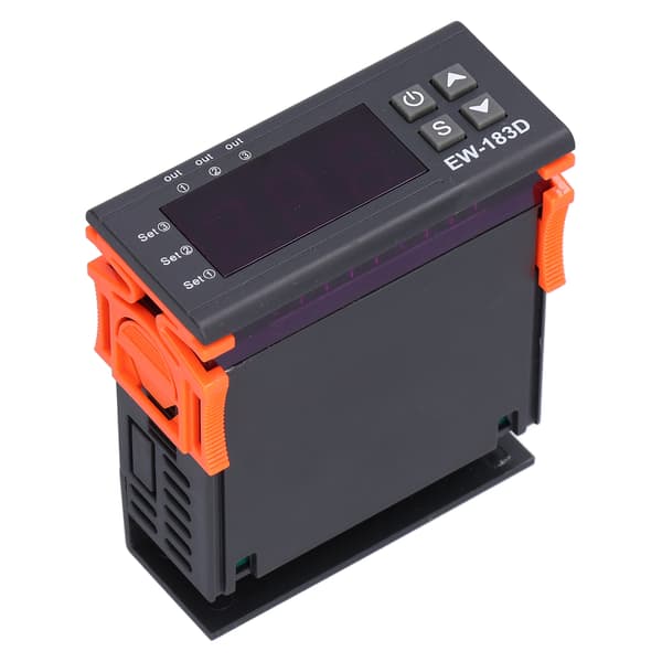 Digital LCD Termostat 220V HW-183D, Justerbar Temperaturregulator Controller