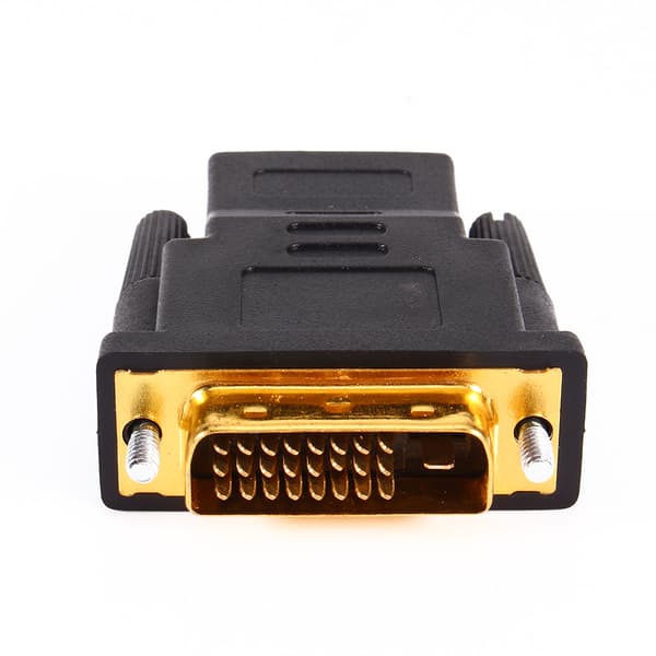 DVI 24+1 Han til HDMI Hun PC Kabel Adapter Konverter til Digital HDTV LCD