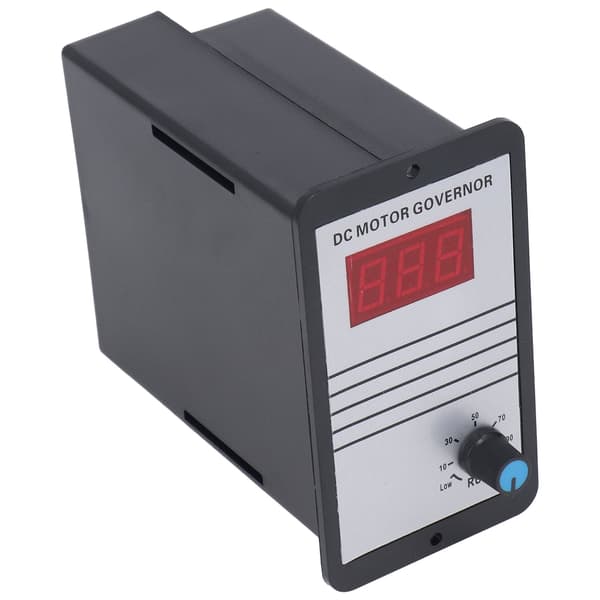 DC Motor Hastighedsregulator Digital Display ABS Hus 10-36V Justerbar PWM Regulator