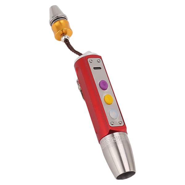 Jade Appraisal Light 3 Light Source Stepless Dimming LED Jade Identification Flashlight for Jewelry Red