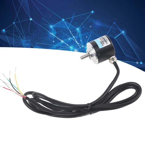 Fotoelektrisk Encoder ABZ 3-faset DC5-24V Solid Aksel til Kontorautomation Ingeniørfelt360Z