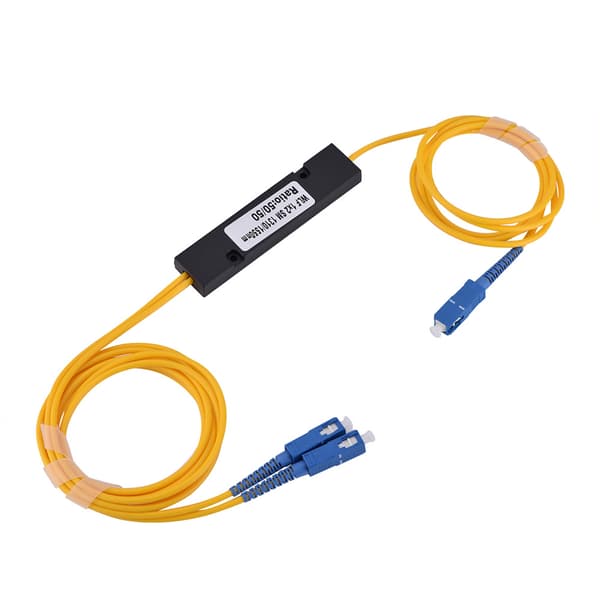 1 til 2 Singlemode SC Optisk Fiber Splitter Kabel med SC SC Stik