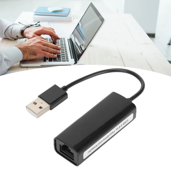 Ethernet-adapter USB til 10 100 Mbps Plug and Play kablet LAN-netværksadapter til Switch til Windows til OS X