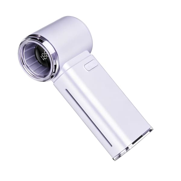 Handhållen bärbar turbofläkt lila
