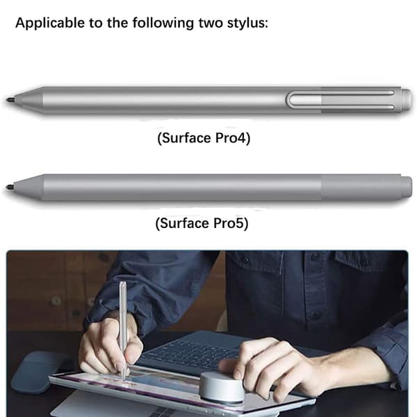 Pennspetsar Ersättningspennspetsar Kompatibla med Surface Pro 4/5/6/7 Penna