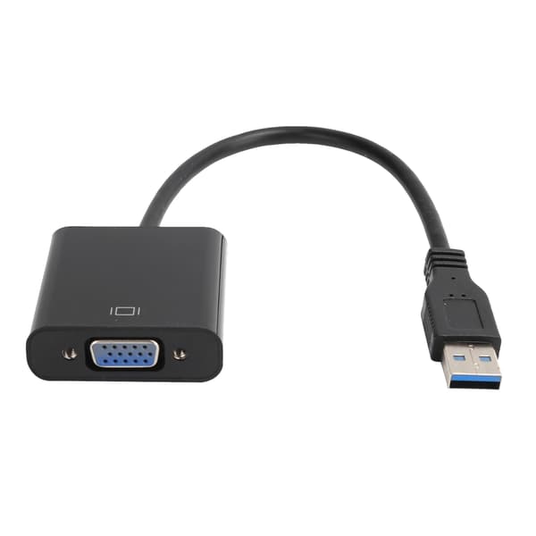 USB 3.0 til VGA-adapterkabel 1920x1080 Audio Video Converter 5.0Gbps til Windows 7/8/10