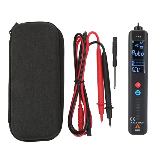 BSIDE X1A Smart Pen Multimeter, 2-i-1 Digital Tester til Spænding og Modstand