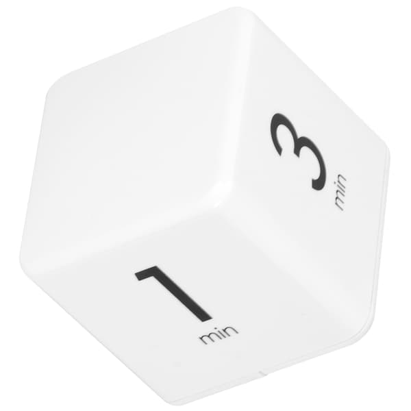 Tyngdekraftssensor Terning Timer Display Tidsstyring til Hjemmekøkken Skolekontor 1-3-5-10 Minutter