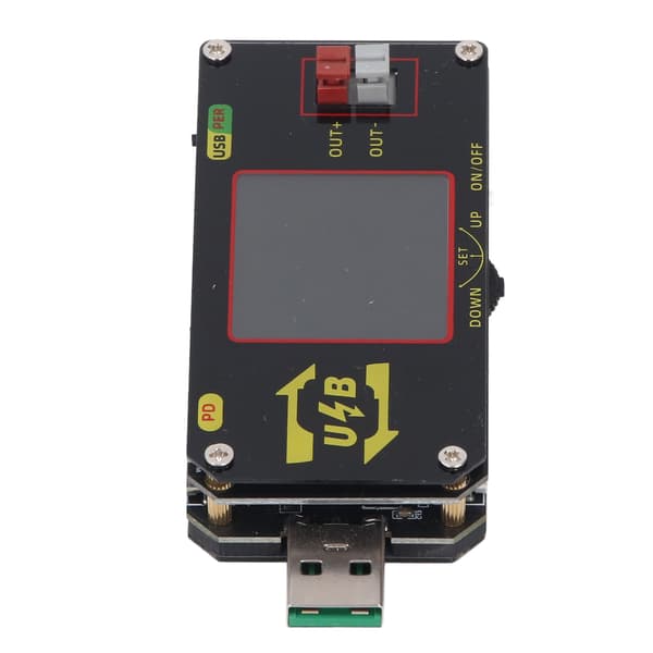USB3.0 Tester, 1.44\" LCD Display Spænding & Strømmåler, Hurtig Opladningskapacitetsanalysator
