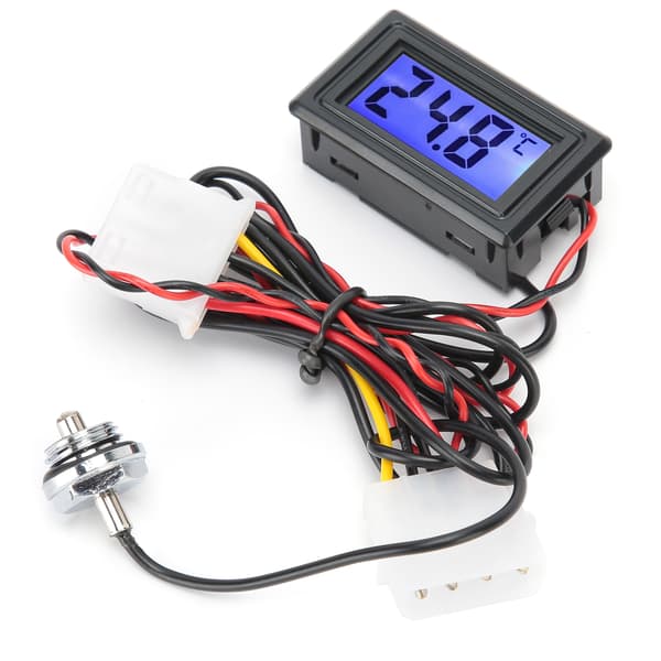 Vandkøling Termometer Digitalt Display Computer Temperaturmåler WDXS-DT 5V-24V