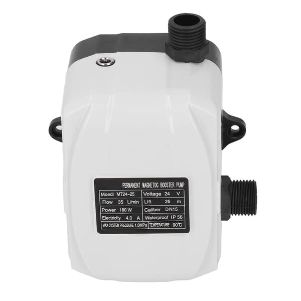 Boosterpump Vattentryck Höglyft 180W för Diskbänk Dusch DC24V EU-kontakt AC100‑240V