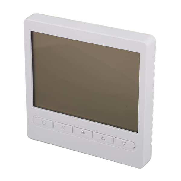2 i 1 programmerbar termostat 3A 10A LCD smart temperaturregulator för luftkonditionering golvvärme