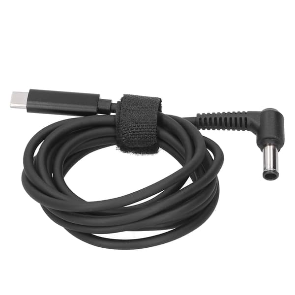 Laddningskabel TypC-gränssnitt Datorströmadapterkabel DC6.0 x 1.4MM Hane Armbåge