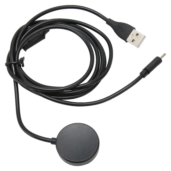 Ur-oplader bærbar USB A USB C 2 i 1 magnetisk trådløs opladerkabel til Galaxy Watch 4 5 til Active 2